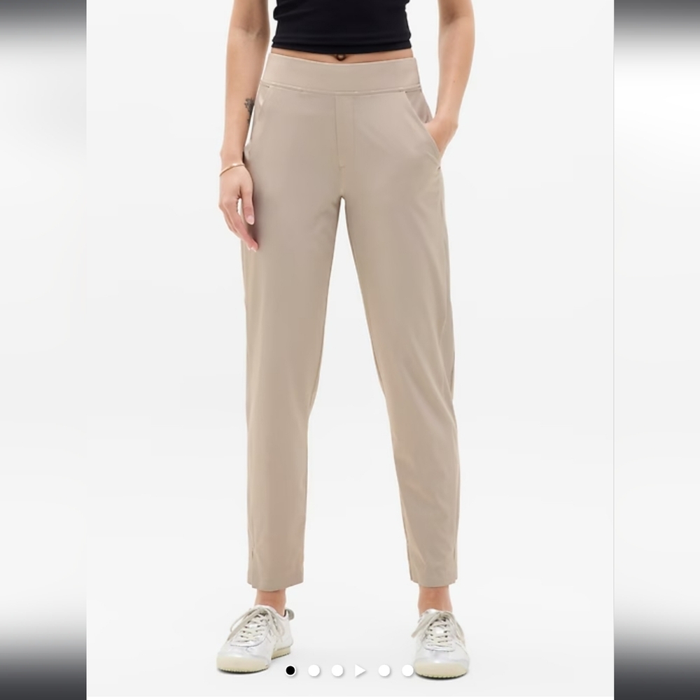 Athleta Brooklyn Mid Riser Ankle Pant Womens Size 6 Color Abalone